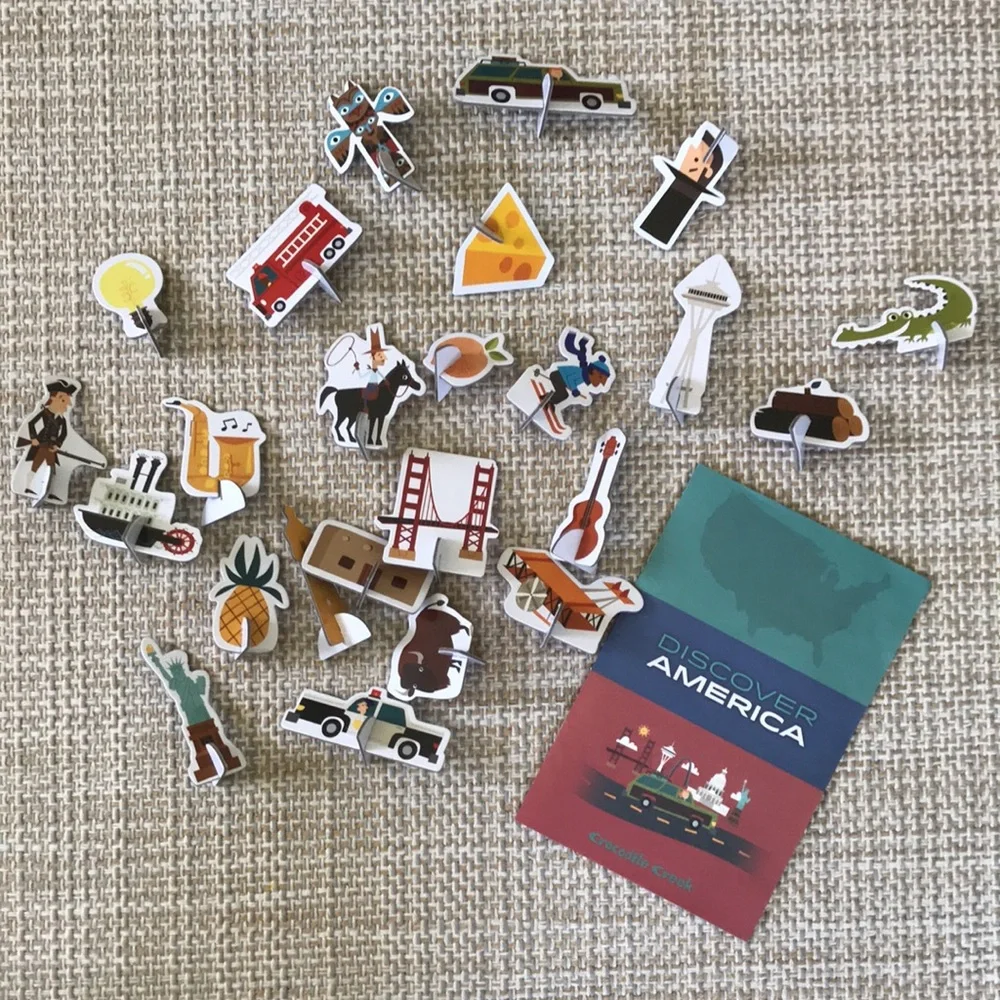 Crocodile Creek Discover America Puzzle & Play